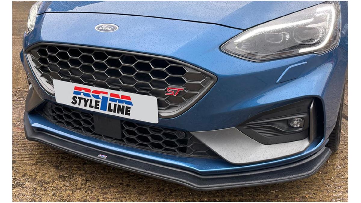 RGM+Spoiler+avant++sur+mesure+pour+Ford+Focus+IV+ST+%26+ST-Line+2018-+-+Noir+%28ABS%29